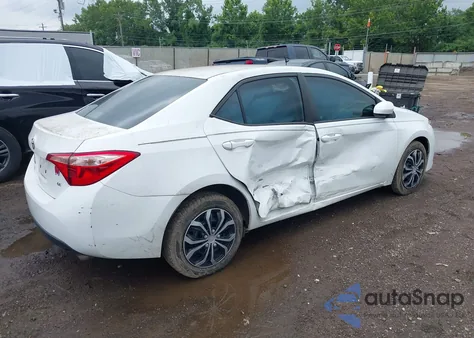 2017 Toyota Corolla Le from USA, damaged, VIN 2T1BURHEXHC818211